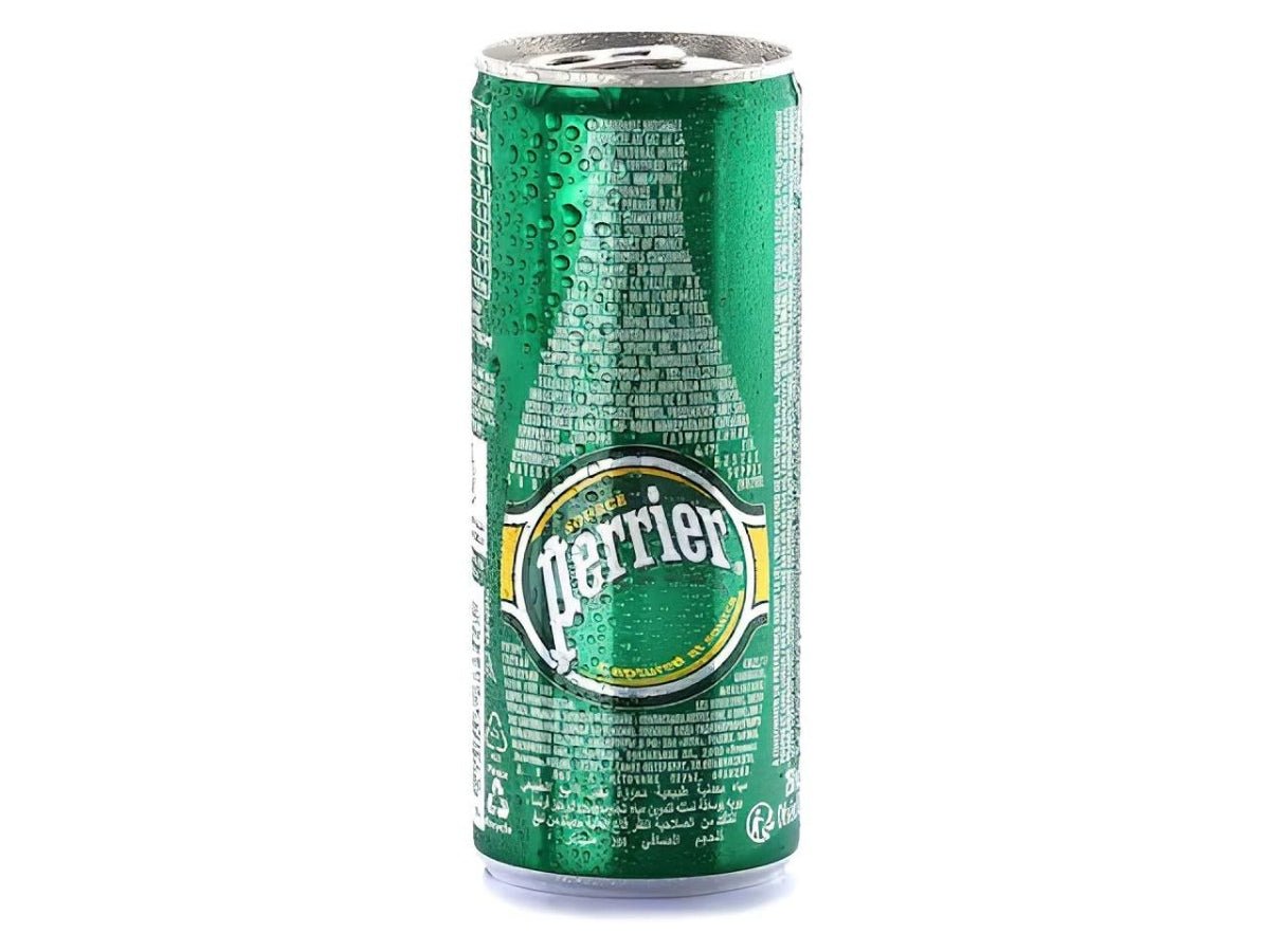 Perrier Natural Sparkling Mineral Water Cans 250ml x Pack of 10 - Image 2