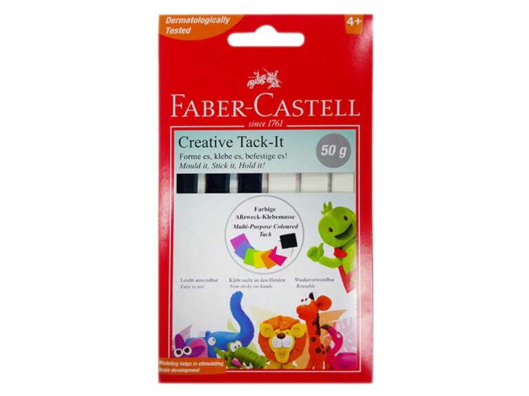 Faber Castell Creative Tack-IT, Black and White 50G ( FCM187014 )