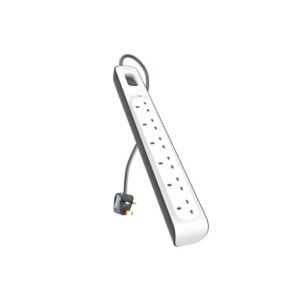 Belkin Six-Outlet Surge Protector with 2m Cord