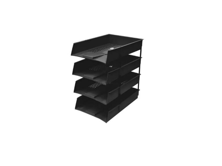 FIS FSOTC02 Four-Layer Plastic Office Tray