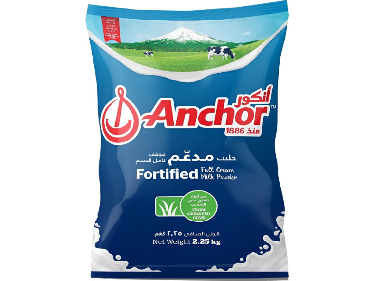 Anchor Full Cream Milk Powder 2.25 kg Pouch