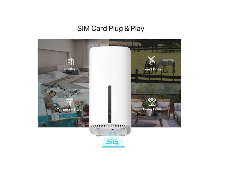 TP-Link Archer NX200 5G router alternate product view 4