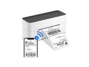 Phomemo PM241-BT Barcode Thermal Label Printer for Shipping Packages – 4×6″ Label Bluetooth Printer