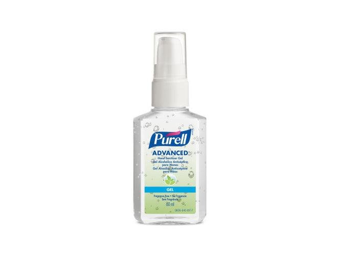 Purell Advanced Hand Sanitizer Gel 59ml, Portable Pump Bottle (9606-24)