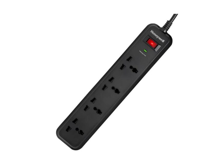 Honeywell 4-Socket Surge Protector, 2m