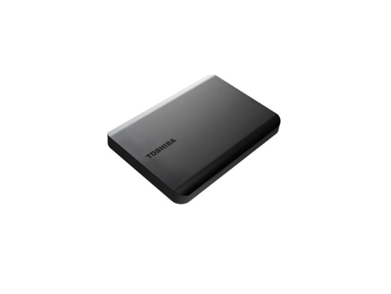 Toshiba Canvio Basics 4TB USB 3.2 Portable Drive, Black