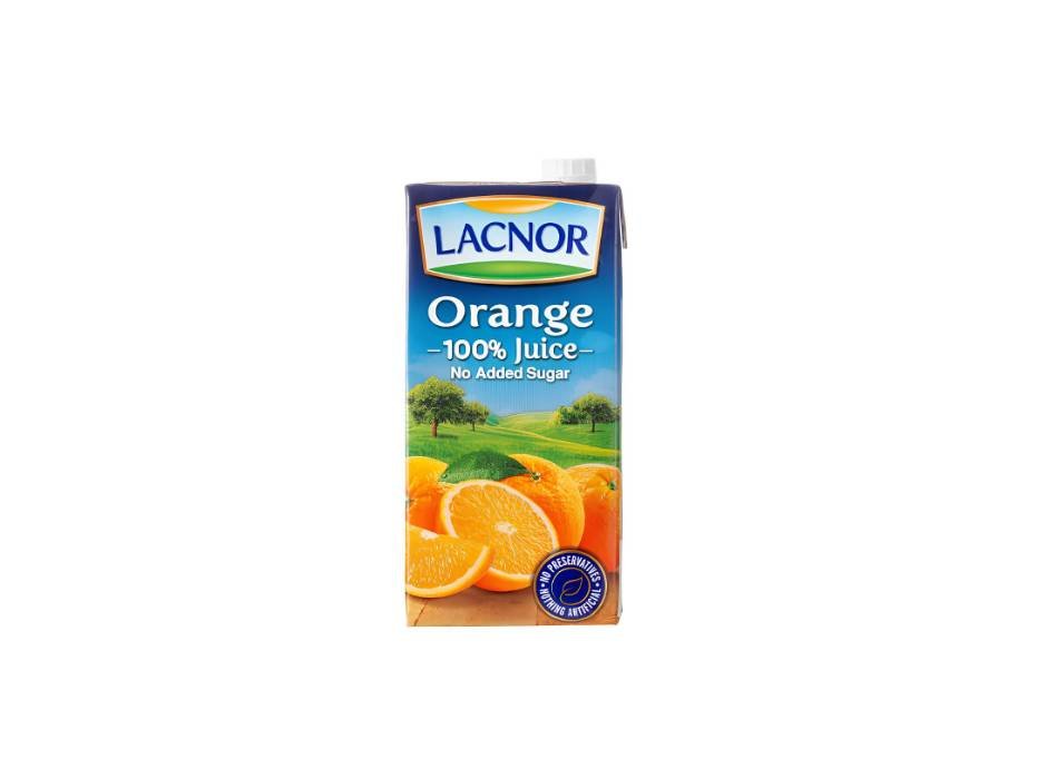 Lacnor Essentials juice, Orange — 1 L supplier product view