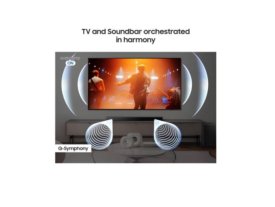 Samsung B650F 3.1 Soundbar in-use view