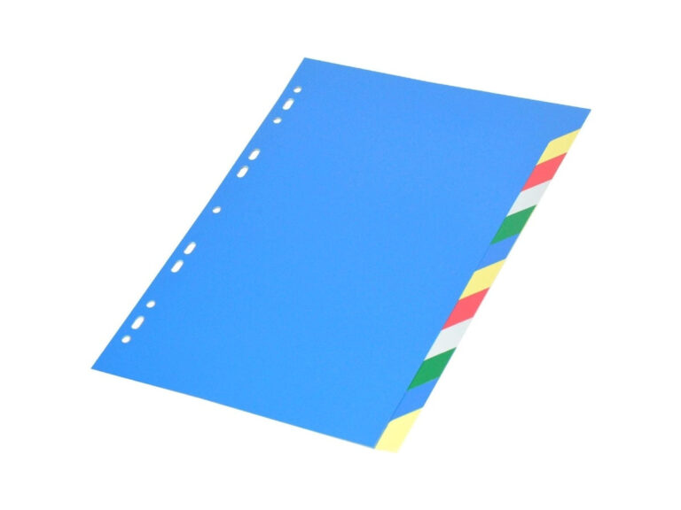 FIS Divider Manila Colored A4 12 Tabs