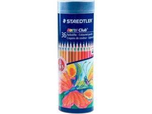 Staedtler 144 Noris Club Colouring Pencils – Cylinder, Assorted (Set of 36)