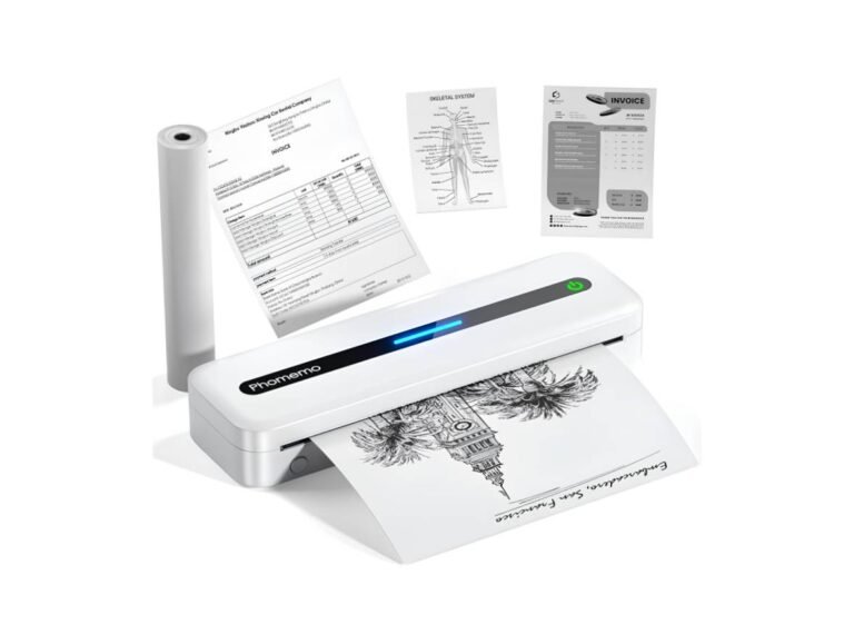 Phomemo M832 A4 Portable Wireless Inkless Thermal Printer, Compatible with Phone & Laptop