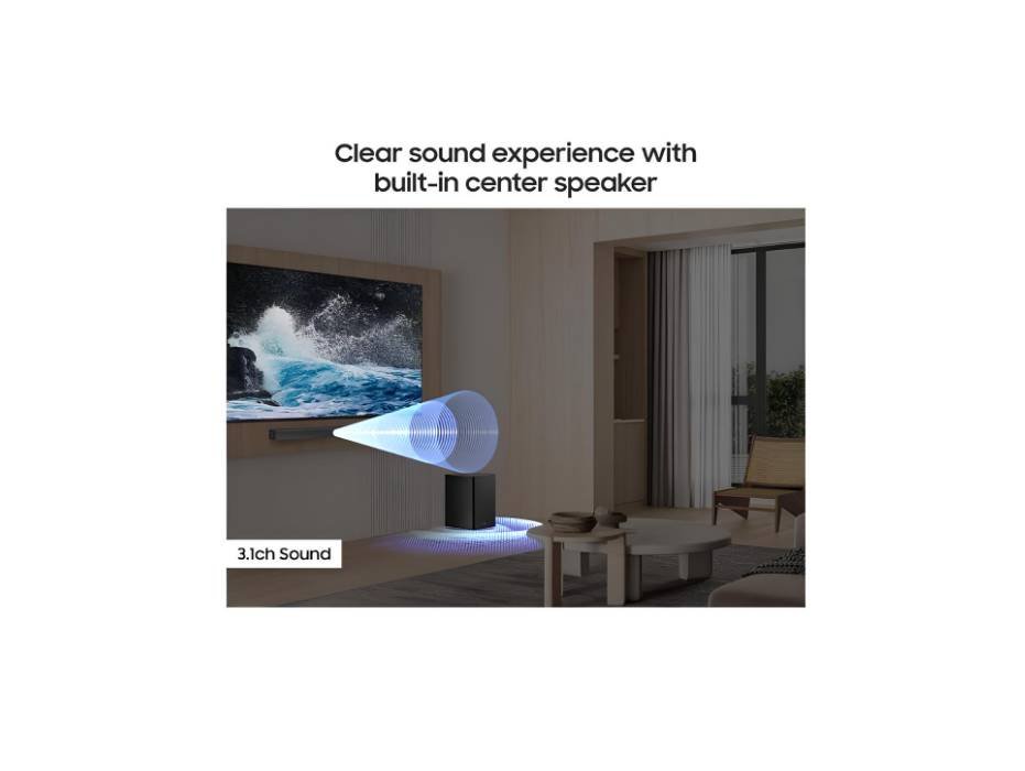 Samsung B650F 3.1 Soundbar alternate product view