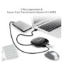 Honeywell Momentum 4-in-1 USB 3.0 Hub, 1.2m in-use view