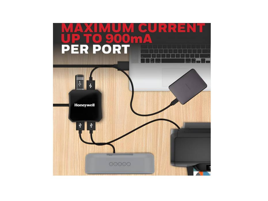 Honeywell Momentum 4-in-1 USB 3.0 Hub, 1.2m alternate product view