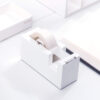 Deli Nusign NS121 Tape Dispenser White alternate product view 4