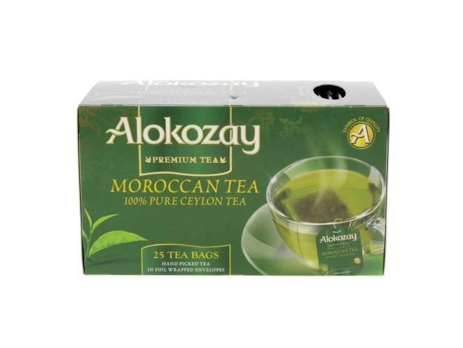 Alokozay Moroccan Tea – 25 Tea Bags in Foil Wrapped