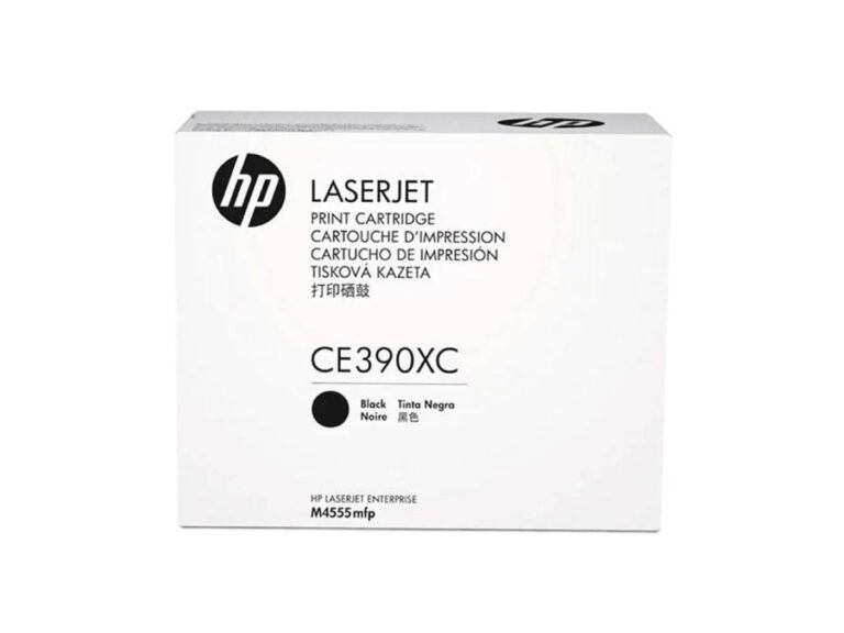 HP 90XC Black LaserJet Toner Cartridge (CE390XC)