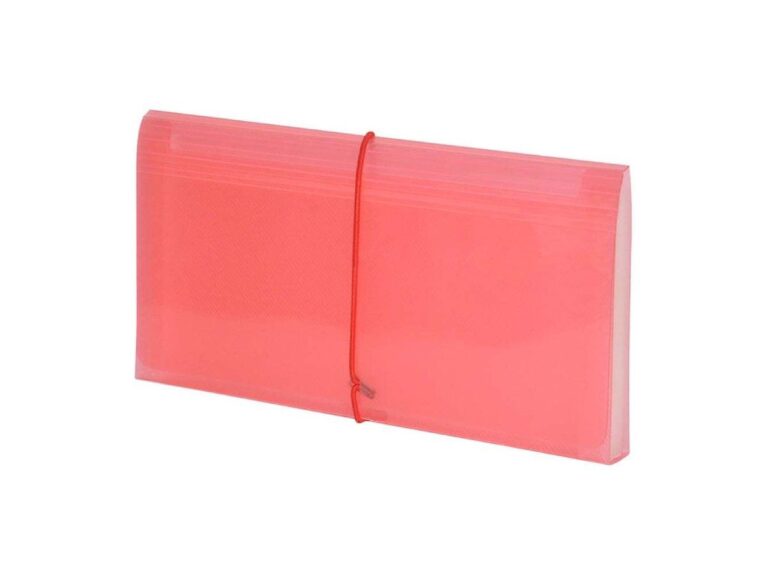 FIS Expanding Files 13 Pockets for Cheque, 261 x 136 x 23mm – Assorted Colour (FSPG1308)