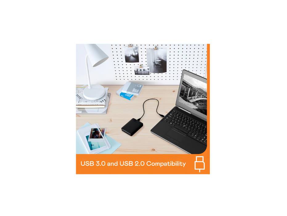 Western Digital WDBUZG0010BBK black drive angle view
