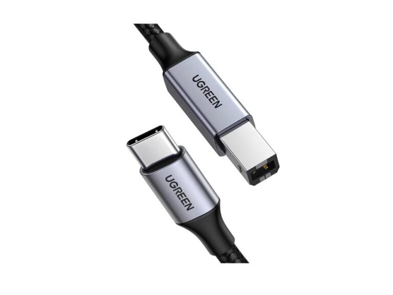UGREEN USB-C to USB-B Printer Cable, 2m