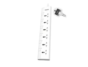 Philips 6-Way Universal Extension Cord, 3m