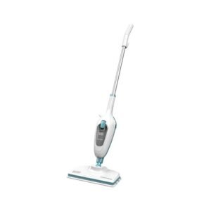 BLACK+DECKER 1300W Steam Mop, White/Blue