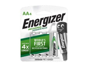 Energizer Rechargeable Battery AA 4pcs/pack