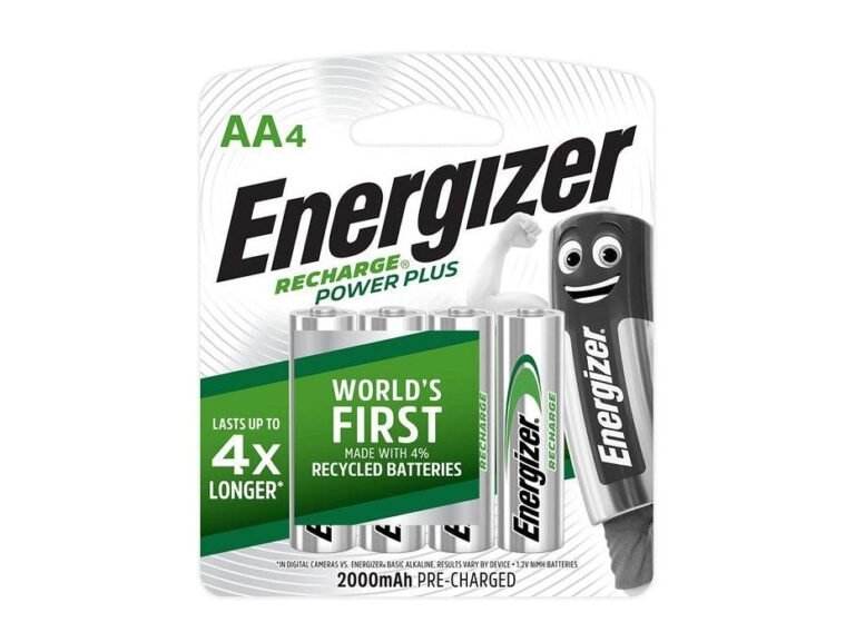 Energizer Rechargeable Battery AA 4pcs/pack