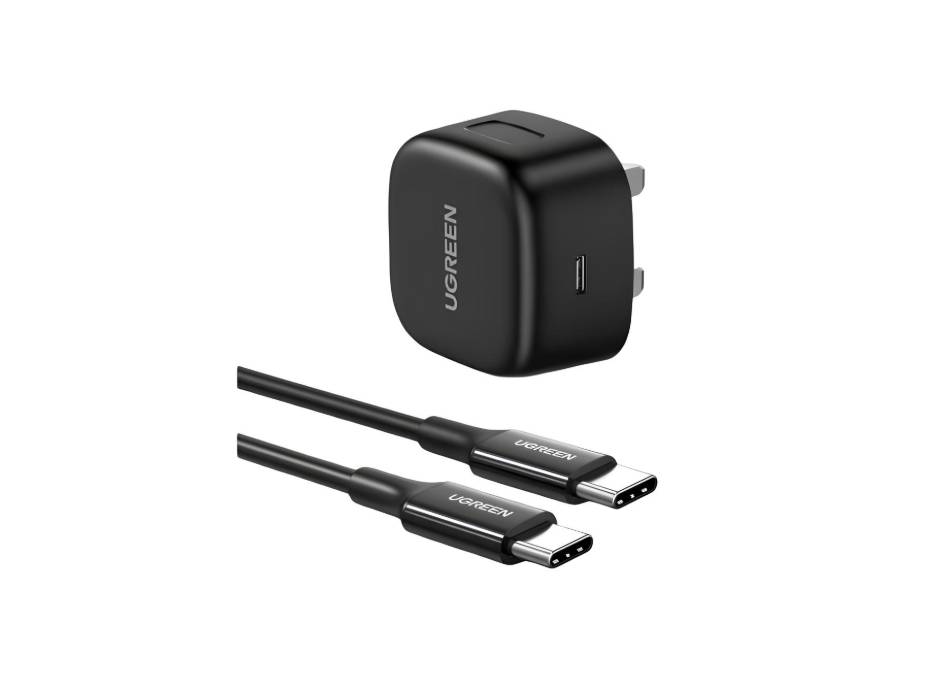 UGREEN 25W Samsung charger set with 2m cable