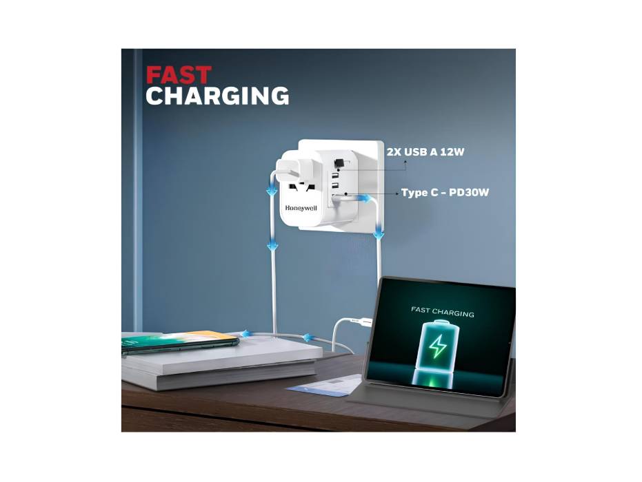 Honeywell PD30W Universal Travel Adapter alternate product view