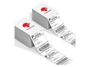 Phomemo 4×6” Shipping Thermal Labels, Pack of 1000 Labels- White