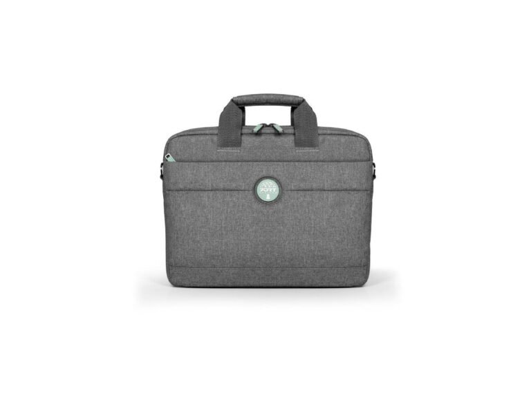 Port Designs Yosemite Eco Top Loading Laptop Bag, 15.6inch – Grey (400701)
