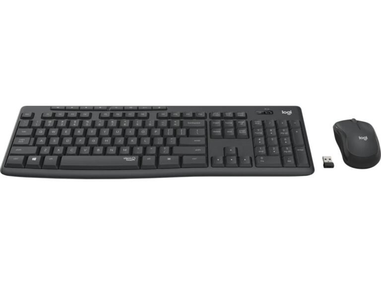 Logitech MK295 Silent Wireless Keyboard and Mouse Combo