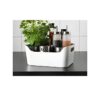 Variera Open Grey and White Storage Box alternate product view 2