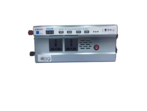 Crony 1500W Inverter with Display Screen DC 12V to AC 220V Car Converter Adapter with 4 USB