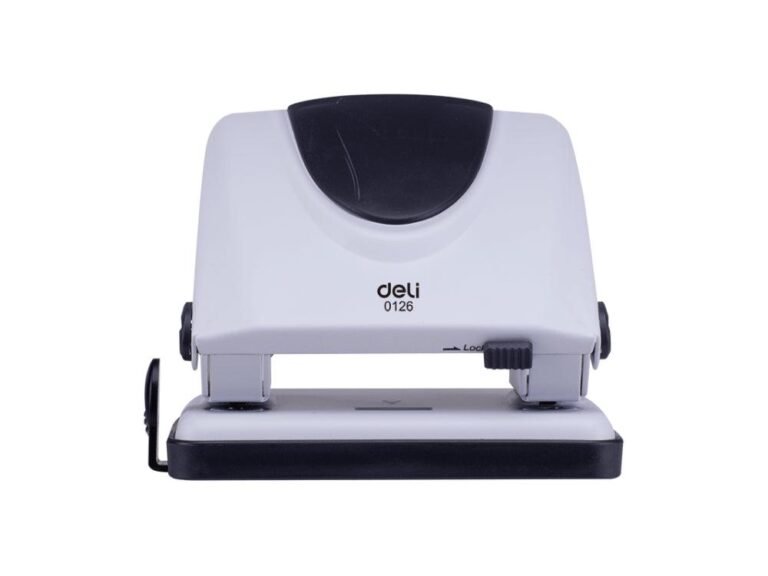 DELI 2 Holes Puncher E0126, 35 Sheets Capacity, Assorted Colours