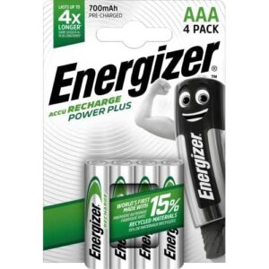Energizer Rechargeable Battery AAA 4pcs/pack