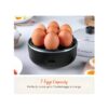 Nutricook seven-egg cooker open view