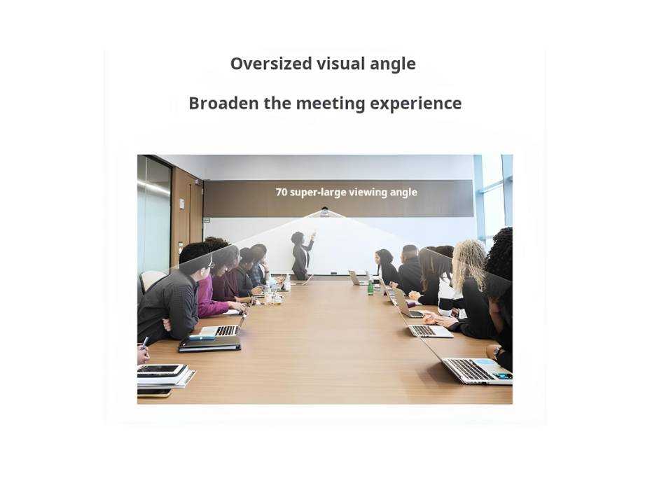AISpeech C40T 4K Video Conference Camera in-use view