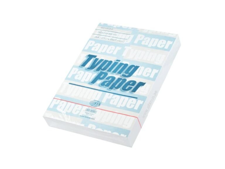 FIS Typing Paper A4, 60gsm, 500 sheets/pack