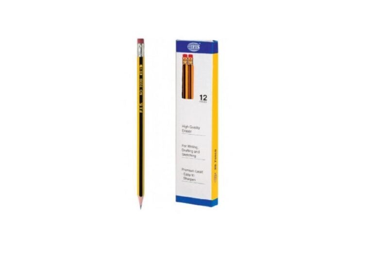FIS HB Pencil with Eraser Tip 12/box (FSPE2220HB)