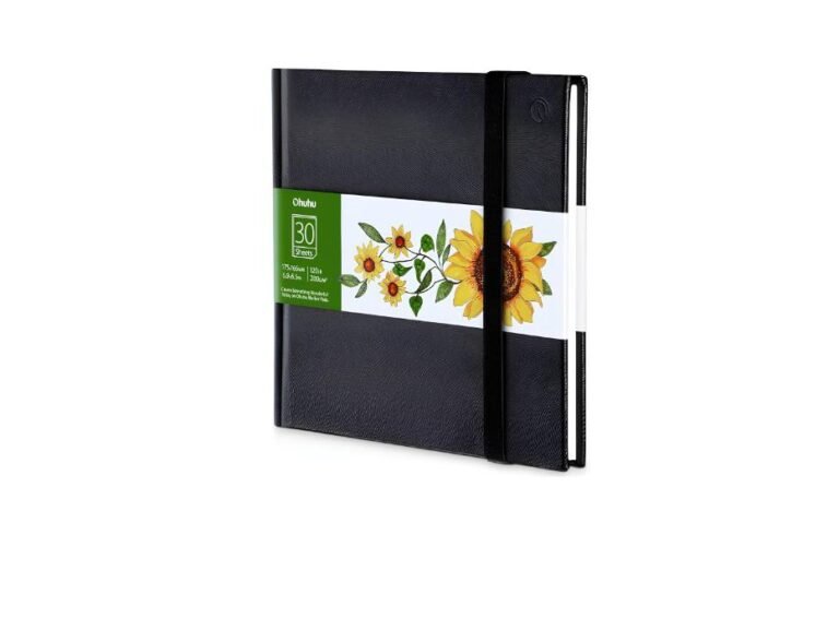 Ohuhu Marker Pads Art Hardcover Sketchbook, 200Gsm, 30 Sheets, Specially For Alcohol Markers, 175 x 165mm