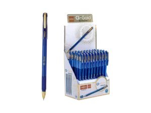 Unimax GIGIS G-Gold 0.7mm Ballpoint Pen, 50pcs/box ( Blue )