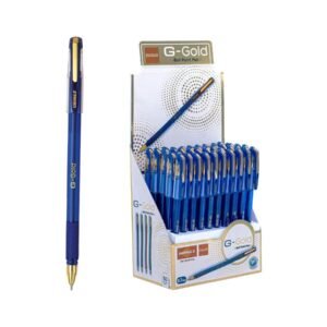 Unimax GIGIS G-Gold 0.7mm Ballpoint Pen, 50pcs/box ( Blue )