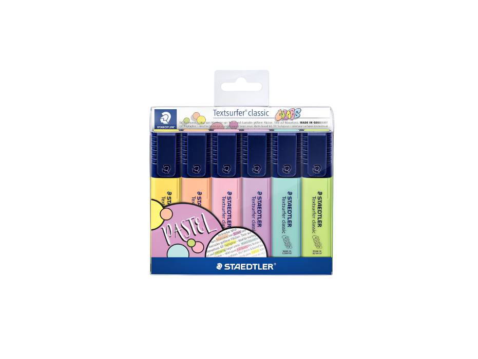 Staedtler pastel highlighters pack main view