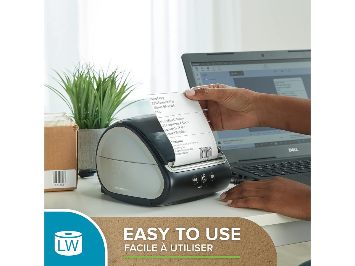 DYMO (SD0904980) Large Shipping Labels, White Paper, 104 x 159 mm, [220 Labels/Roll] - Image 3