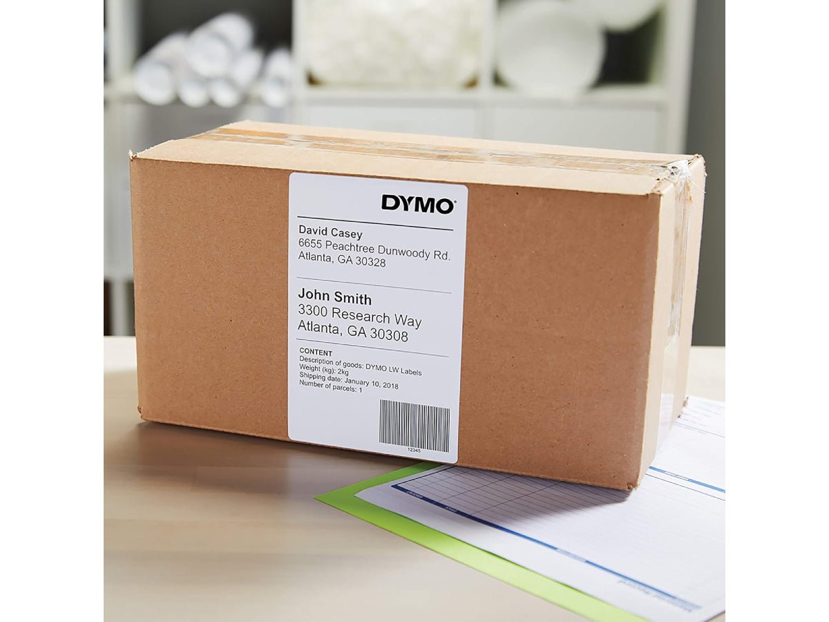 DYMO (SD0904980) Large Shipping Labels, White Paper, 104 x 159 mm, [220 Labels/Roll] - Image 2