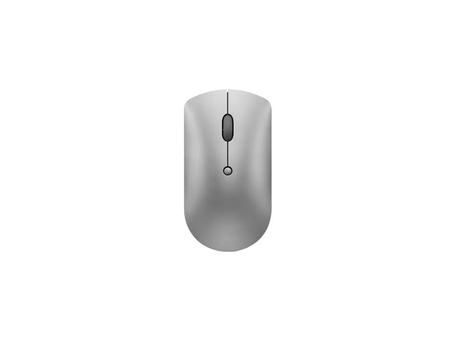 Lenovo 600 Bluetooth Silent Mouse, Grey main Lenovo 600 Bluetooth mouse main product view