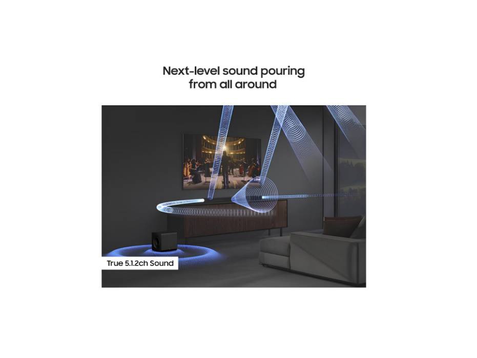 Samsung Q800F 5.1.2 Soundbar alternate product view