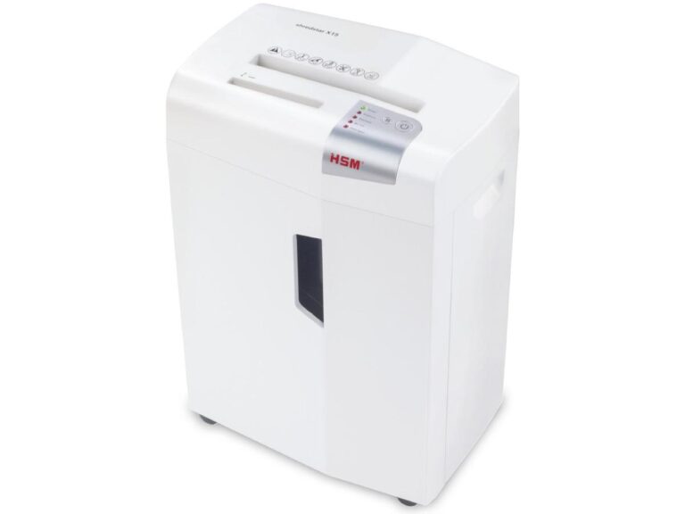 HSM ShredStar X15 – ( 4 x 37) Cross Cut Shredder